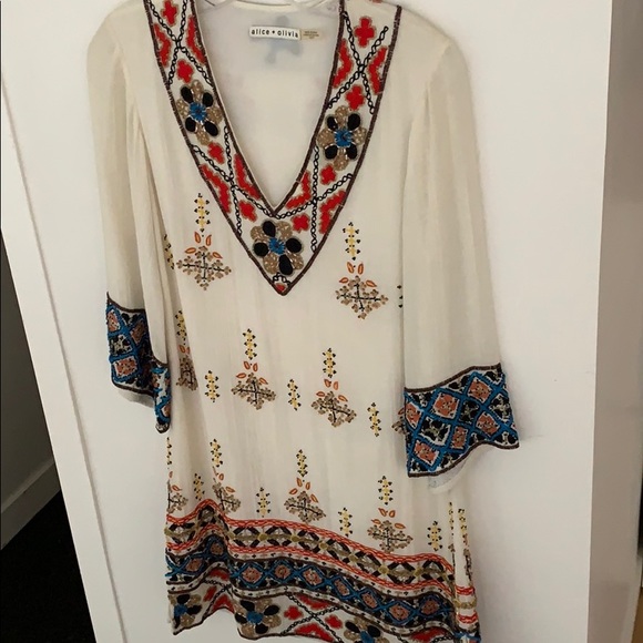 Alice + Olivia Sequin Tunic Dress - Picture 4 of 7